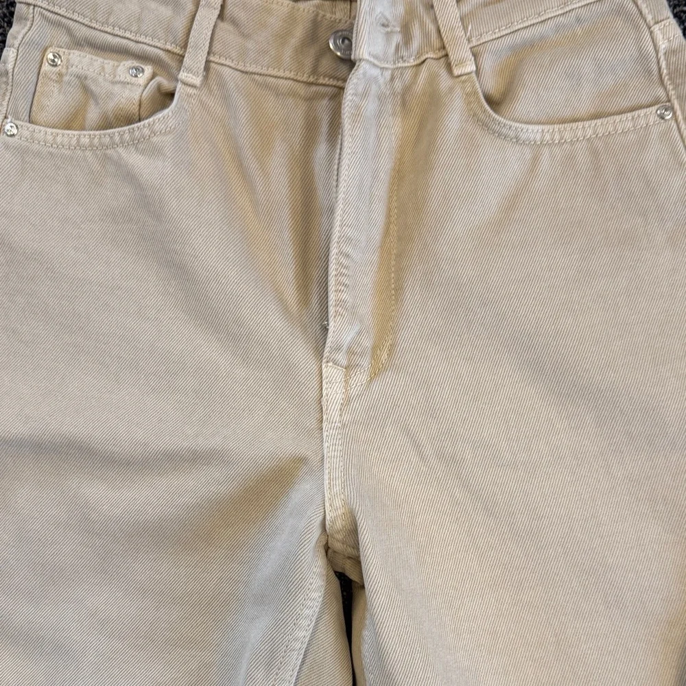 Zara Beige Corduroy Trousers - Picture 3 of 3